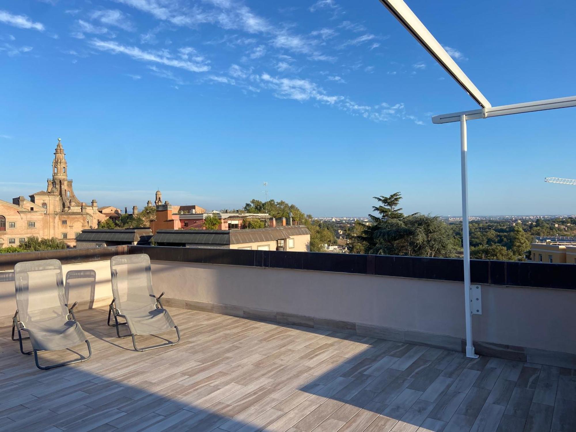 Attico Panoramico Luxury Roma Apartment Ngoại thất bức ảnh