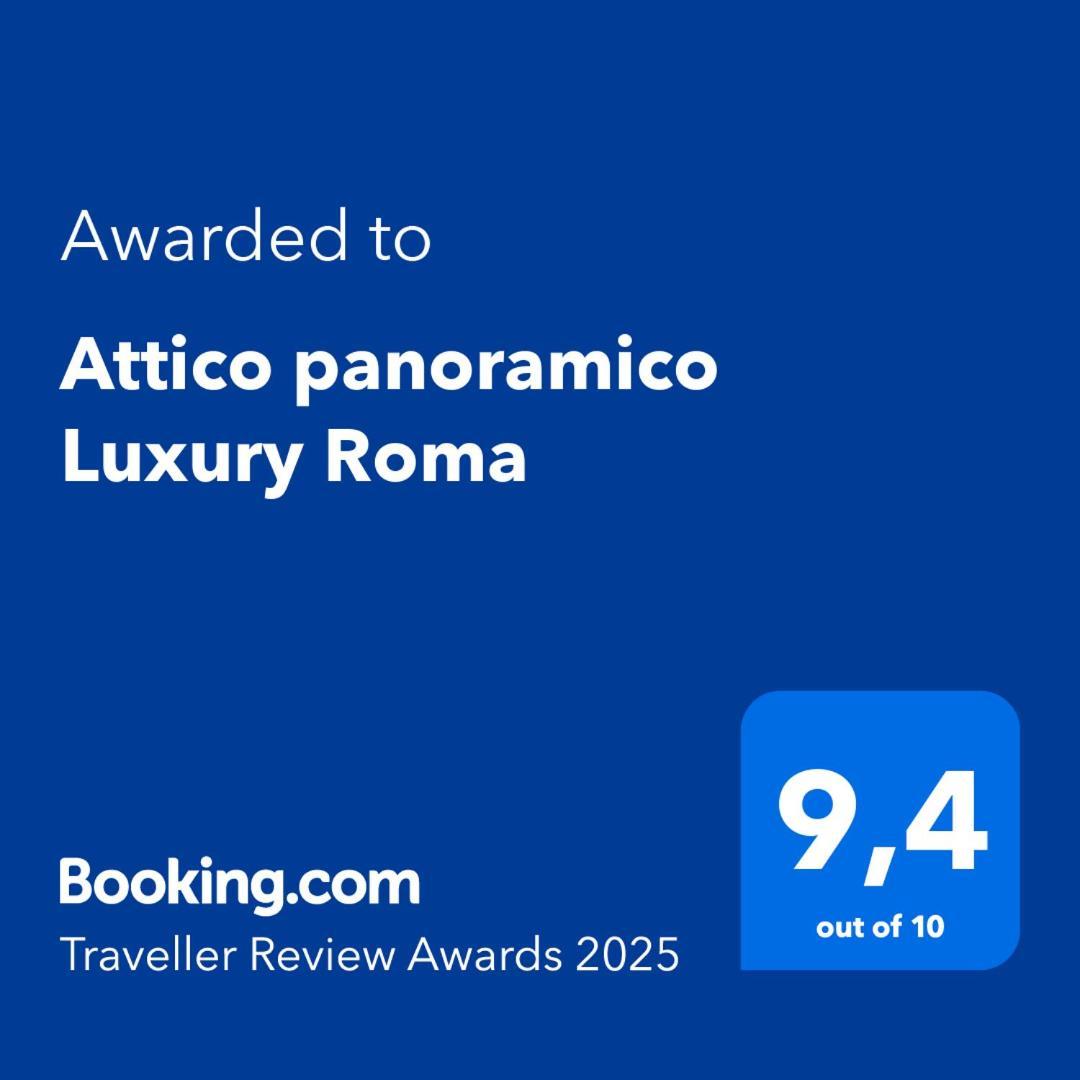 Attico Panoramico Luxury Roma Apartment Ngoại thất bức ảnh
